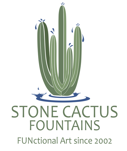 Cactus Fountains | Stone Cactus Fountains | Tucson, AZ